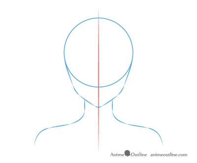 Anime Template, Scene Composition, Character Layout, Visual Design, Storyboarding Guide Drawing