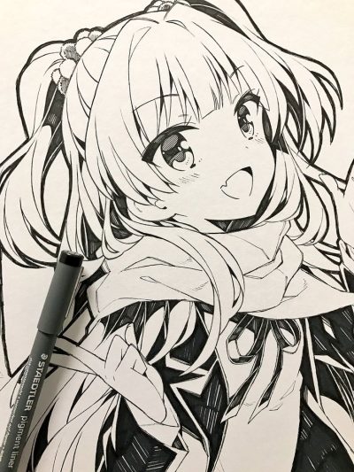 Anime Girl, Kawaii Aesthetic, Chibi Art, Manga Character, Otaku Style Drawing