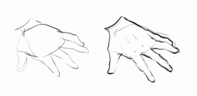 Anime Hand, Manga Influence, Character Design, Artistic Style, Expressive Gesture Drawing