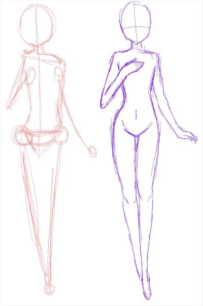 Anime Pose, Dynamic Stance, Expressive Gesture, Stylized Position, Character Posture Drawing