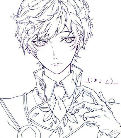 Anime Male, Otaku Hero, Shonen Lead, Manga Character, Anime Protagonist Drawing