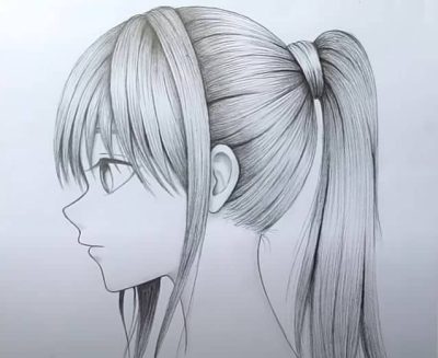 Anime Sketch, Creative Art, Character Design, Artistic Expression, Manga Style Drawing