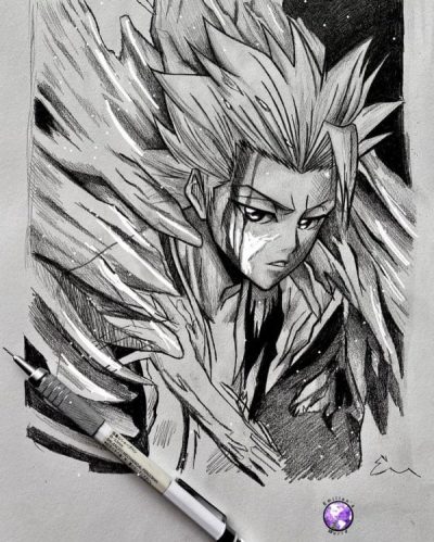 Anime Pencil, Creative Sketching, Manga Art, Character Design, Tool Drawing