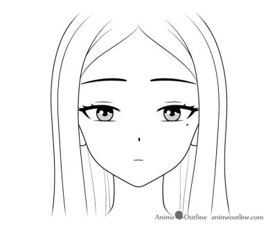 Anime Simple, Minimalist Design, Clean Aesthetics, Straightforward Themes, Easy Style Drawing