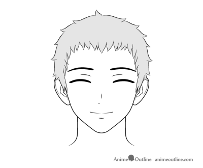 Anime Simple, Minimalist Anime, Easy Anime, Straightforward Anime, Accessible Anime Drawing