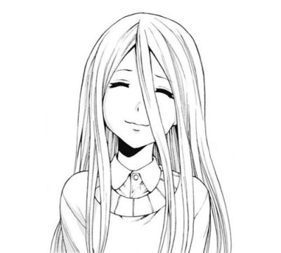 Anime Smile, Joyful Expression, Playful Charm, Whimsical Grin, Cheerful Glow Drawing