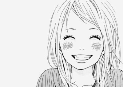 Anime Smile, Animated Grin, Manga Joy, Otaku Delight, Cartoon Happiness Drawing