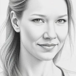 Anna Torv Drawing Art Sketch Image