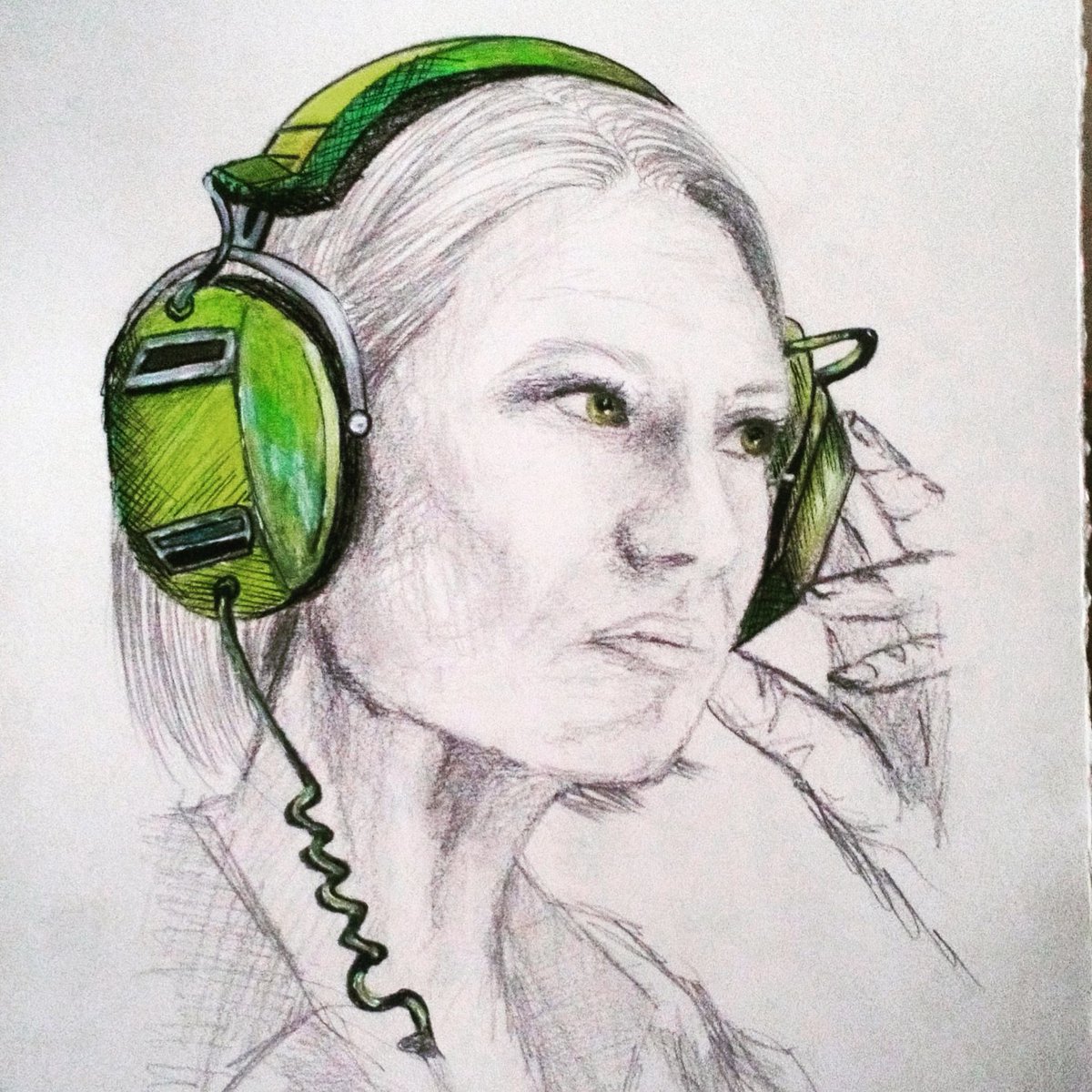Anna Torv Drawing Realistic Sketch