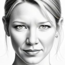 Anna Torv Drawing Sketch Photo