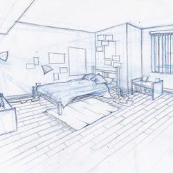 Apartment Drawing Hand drawn