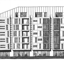 Apartment Drawing Professional Artwork