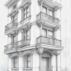 Apartment Drawing Sketch Image