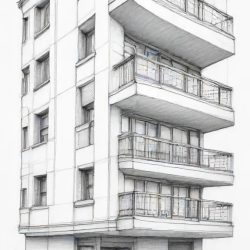 Apartment Drawing Sketch Photo