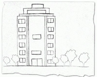 Apartment, Comfort, Space, Living, Home Drawing