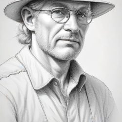 Archaeologist Drawing Art Sketch Image