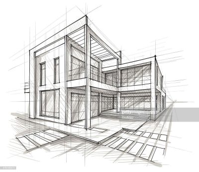 Architecture, Aesthetics, Functionality, Structure, Design Drawing