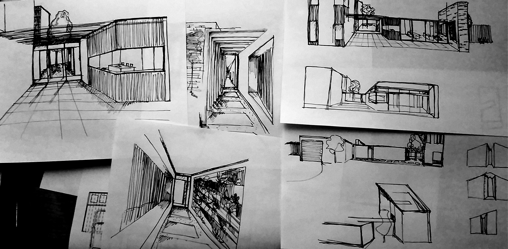 Architecture Drawing Hand drawn Sketch
