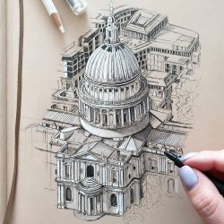 Architecture Drawing Photo