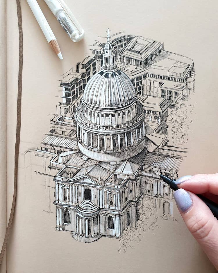 Architecture Drawing Photo