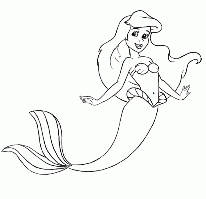 Ariel Drawing Amazing Sketch