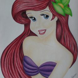 Ariel Drawing Stunning Sketch