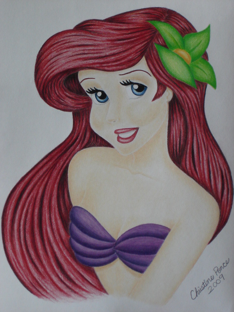 Ariel Drawing Stunning Sketch