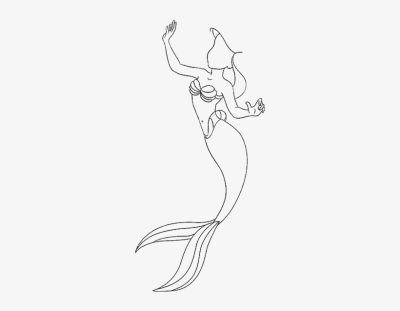 Ariel, Enchantment, Transformation, Freedom, Adventure Drawing