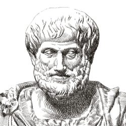 Aristotle Drawing Hand drawn