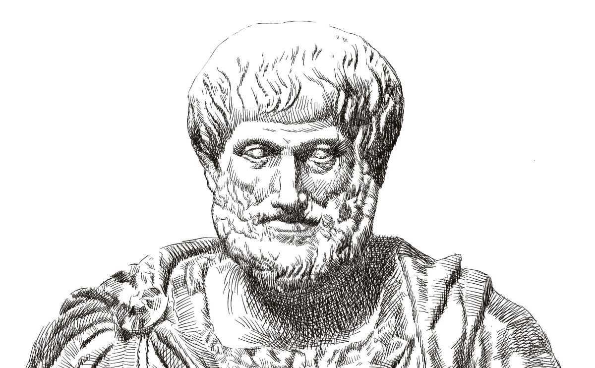 Aristotle Drawing Hand drawn