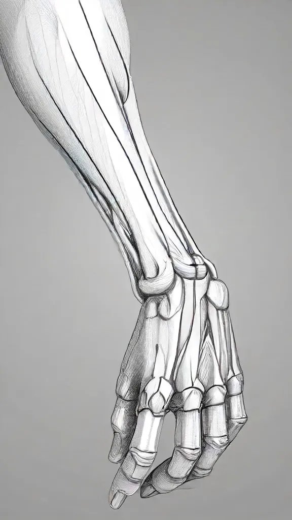 Arm Anatomy Drawing Art Sketch Image