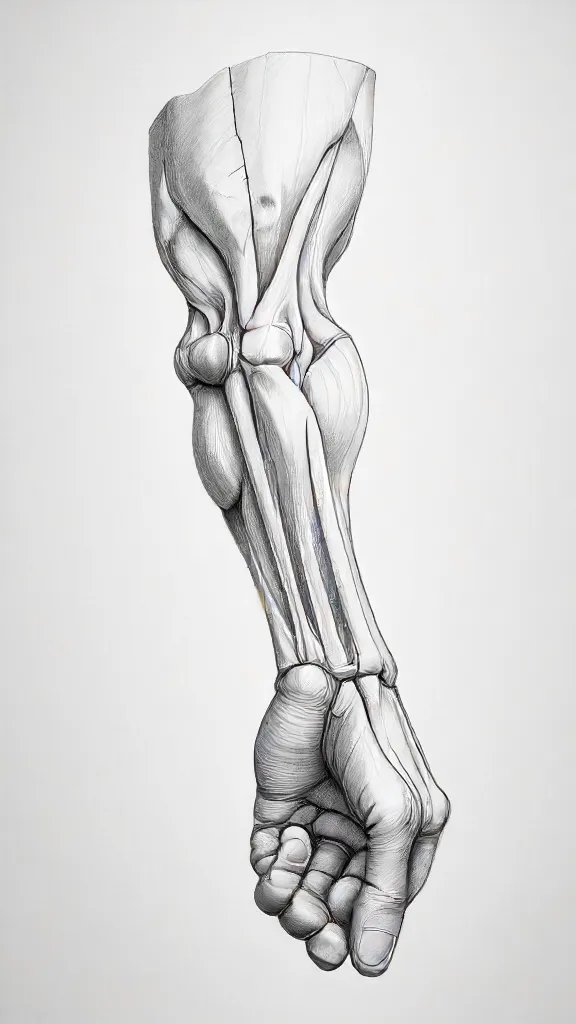 Arm Anatomy Drawing Sketch Photo