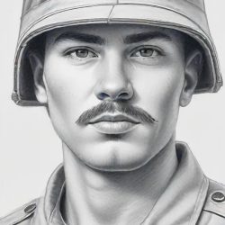 Army Drawing Art Sketch Image