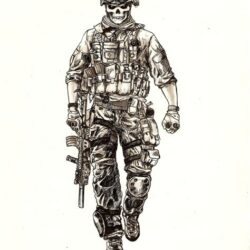 Army Drawing Stunning Sketch