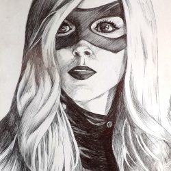 Arrow TV Series Drawing Stunning Sketch