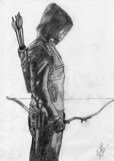 Arrow Tv Series, Justice, Redemption, Vigilante, League Drawing