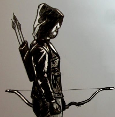 Arrow Tv Series, Oliver, Dinah, Vigilante, Justice Drawing