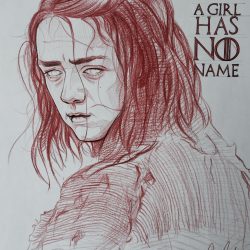 Arya Stark Drawing Amazing Sketch