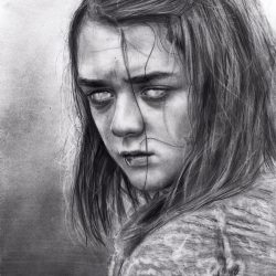 Arya Stark Drawing Art