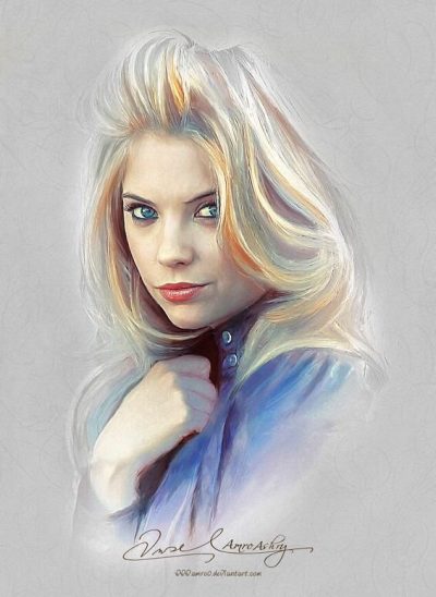 Ashley Benson, Celebrity, Model, Fashionista, Actress, Influencer Drawing