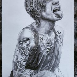 Asking Alexandria Drawing Art