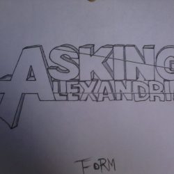 Asking Alexandria Drawing Creative Style