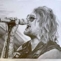 Asking Alexandria Drawing Hand drawn