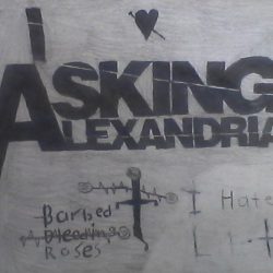 Asking Alexandria Drawing Photo