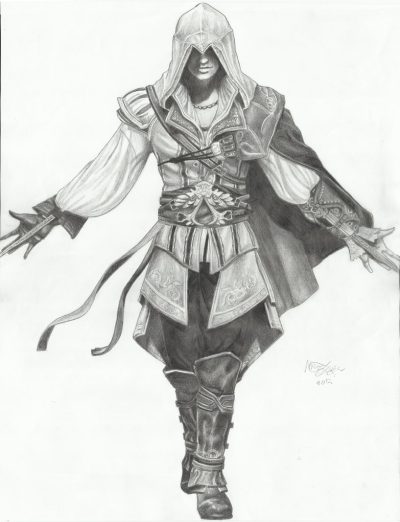 Assassins Creed, Brotherhood, Templars, Historical, Stealth Drawing