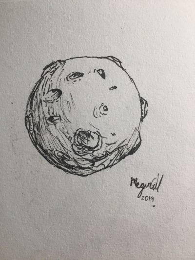 Asteroid, Celestial, Impact, Space, Exploration Drawing