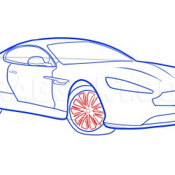 Aston Martin Drawing Amazing Sketch