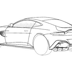 Aston Martin Drawing Creative Style