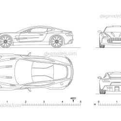 Aston Martin Drawing Fine Art