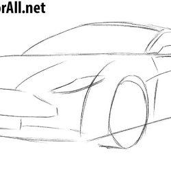 Aston Martin Drawing Image